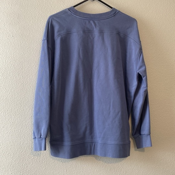 Lululemon Perfectly Oversized Crew- Water Drop - Picture 3 of 5